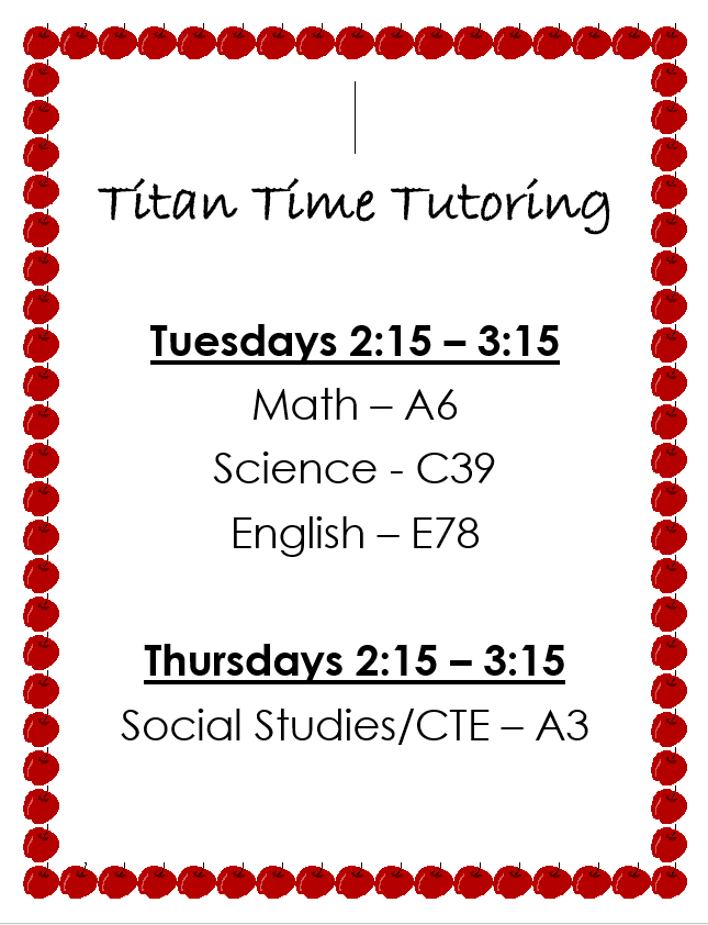 Titan Time Tutoring